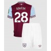 West Ham United Tomas Soucek #28 Hjemmedraktsett Barn 2024-25 Kortermet (+ korte bukser)